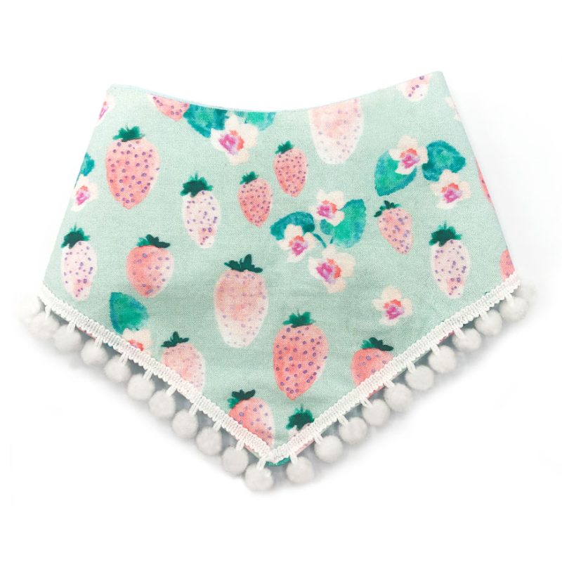 strawberry hondenbandana